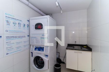 Studio para alugar com 24m², 1 quarto e sem vagaLavanderia