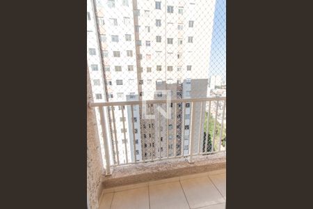 Varanda da Sala de apartamento para alugar com 1 quarto, 29m² em Parque Vitoria, São Paulo