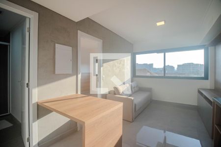 Sala e Cozinha de apartamento para alugar com 1 quarto, 33m² em Rio Branco, Porto Alegre