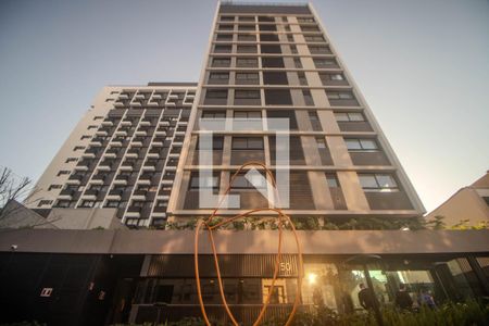 Apartamento para alugar com 33m², 1 quarto e 1 vagaFachada