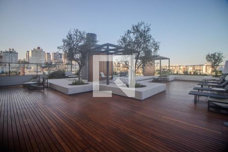 Apartamento para alugar com 33m², 1 quarto e 1 vagaTerraço