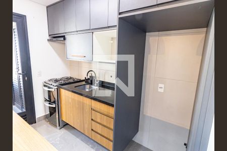 Sala/Cozinha de apartamento à venda com 1 quarto, 57m² em Brás, São Paulo