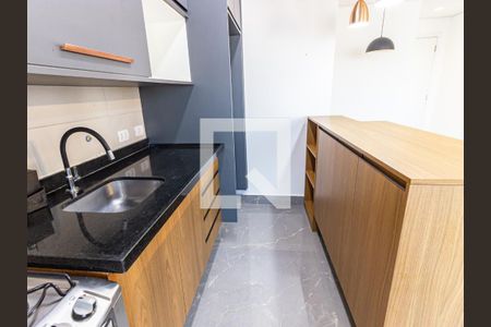 Sala/Cozinha de apartamento à venda com 1 quarto, 57m² em Brás, São Paulo