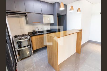 Sala/Cozinha de apartamento à venda com 1 quarto, 57m² em Brás, São Paulo