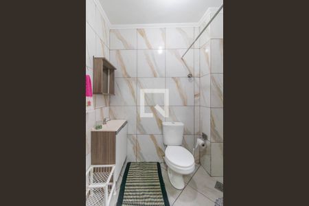 Banheiro Social de apartamento à venda com 1 quarto, 34m² em Centro Histórico, Porto Alegre