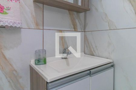 Banheiro Social de apartamento à venda com 1 quarto, 34m² em Centro Histórico, Porto Alegre