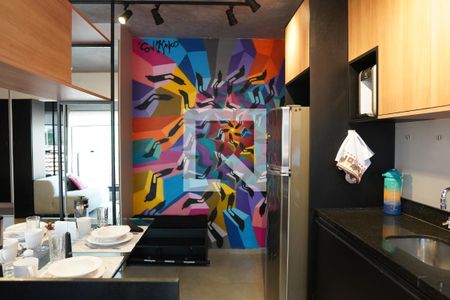 Studio para alugar com 40m², 1 quarto e 1 vagaCozinha