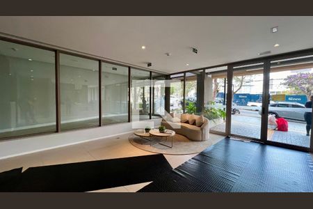 Studio para alugar com 26m², 1 quarto e sem vaga Studio para alugar com 26m², 1 quarto e sem vagaHall de entrada