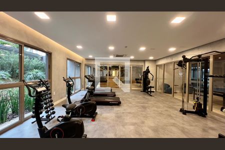 Studio para alugar com 26m², 1 quarto e sem vaga Studio para alugar com 26m², 1 quarto e sem vagaAcademia