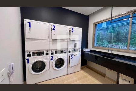 Studio para alugar com 26m², 1 quarto e sem vaga Studio para alugar com 26m², 1 quarto e sem vagaLavanderia