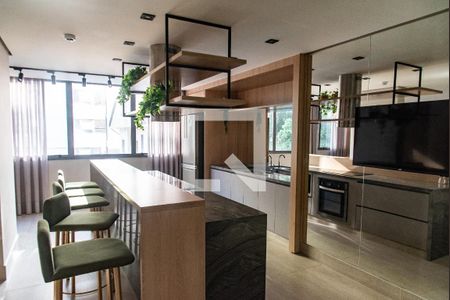 Apartamento à venda com 22m², 1 quarto e sem vaga Apartamento à venda com 22m², 1 quarto e sem vagaSalão gourmet