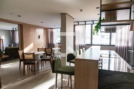 Apartamento à venda com 22m², 1 quarto e sem vaga Apartamento à venda com 22m², 1 quarto e sem vagaSalão gourmet