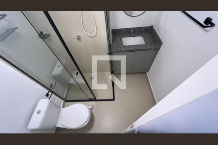 Studio para alugar com 26m², 1 quarto e sem vaga Studio para alugar com 26m², 1 quarto e sem vagaBanheiro