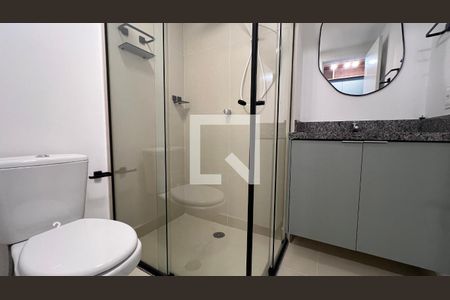 Studio para alugar com 26m², 1 quarto e sem vaga Studio para alugar com 26m², 1 quarto e sem vagaBanheiro