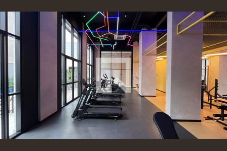 Studio para alugar com 26m², 1 quarto e sem vaga Studio para alugar com 26m², 1 quarto e sem vagaAcademia