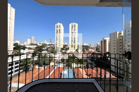 Varanda  de apartamento à venda com 3 quartos, 75m² em Campo Belo, São Paulo