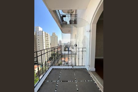 Varanda  de apartamento à venda com 3 quartos, 75m² em Campo Belo, São Paulo