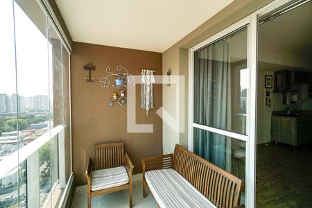 Varanda de kitnet/studio à venda com 1 quarto, 35m² em Vila Gomes Cardim, São Paulo