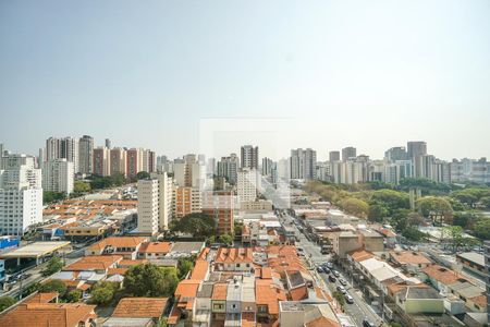Vista da varanda de kitnet/studio à venda com 1 quarto, 35m² em Vila Gomes Cardim, São Paulo