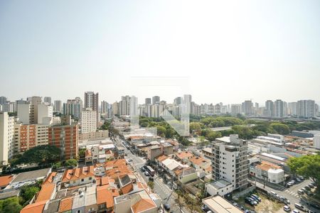 Vista da varanda de kitnet/studio à venda com 1 quarto, 35m² em Vila Gomes Cardim, São Paulo