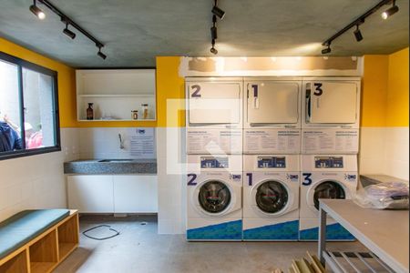 Apartamento para alugar com 25m², 1 quarto e sem vagaLavanderia