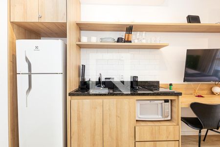 Studio à venda com 27m², 1 quarto e sem vagaCozinha
