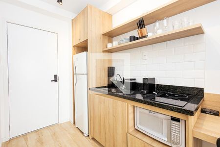 Studio à venda com 27m², 1 quarto e sem vagaCozinha