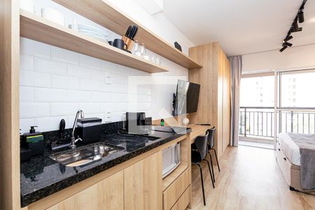 Studio à venda com 27m², 1 quarto e sem vagaCozinha