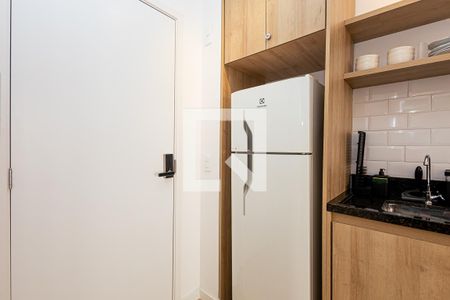 Studio à venda com 27m², 1 quarto e sem vagaCozinha