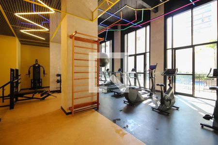 Studio para alugar com 25m², 1 quarto e sem vaga Studio para alugar com 25m², 1 quarto e sem vagaÁrea comum - Academia