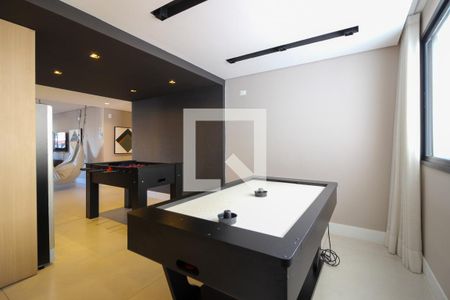 Studio para alugar com 25m², 1 quarto e sem vaga Studio para alugar com 25m², 1 quarto e sem vagaÁrea comum - Salão de jogos