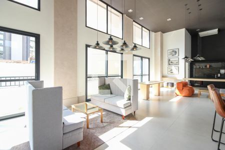 Studio para alugar com 25m², 1 quarto e sem vaga Studio para alugar com 25m², 1 quarto e sem vagaÁrea comum - Salão de festas/Coworking