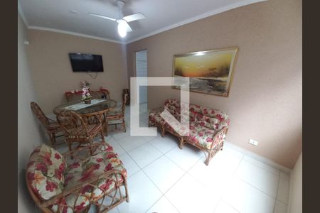 Sala de apartamento para alugar com 2 quartos, 84m² em Itararé, São Vicente