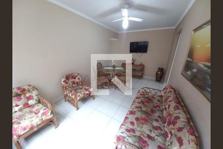 Sala de apartamento para alugar com 2 quartos, 84m² em Itararé, São Vicente