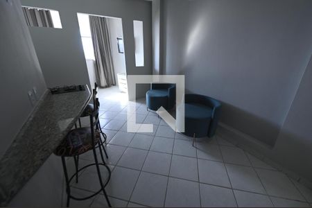 Sala/Cozinha de kitnet/studio para alugar com 1 quarto, 23m² em Setor Central, Goiânia