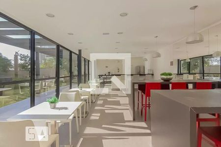Apartamento à venda com 33m², 1 quarto e 1 vagaSalão gourmet