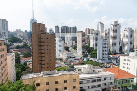 Vista da varanda de apartamento à venda com 1 quarto, 33m² em Vila Mariana, São Paulo
