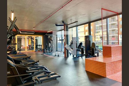 Studio à venda com 27m², 1 quarto e sem vaga Studio à venda com 27m², 1 quarto e sem vagaÁrea Comum - Academia