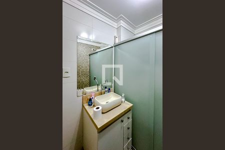 Banheiro de apartamento para alugar com 1 quarto, 43m² em Cambuci, São Paulo