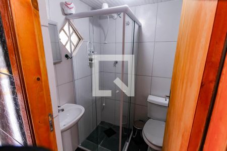 Banheiro de casa para alugar com 1 quarto, 35m² em Jardim Monte Kemel, São Paulo