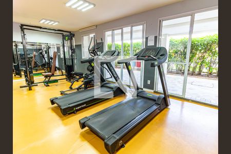 Apartamento para alugar com 48m², 2 quartos e 1 vaga Apartamento para alugar com 48m², 2 quartos e 1 vagaÁrea comum - Academia