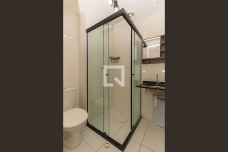 Banheiro  de apartamento à venda com 1 quarto, 28m² em Vila Dom Pedro I, São Paulo