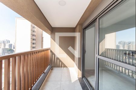 Studio para alugar com 28m², 1 quarto e sem vagaVaranda