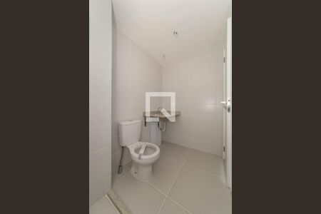 Banheiro de kitnet/studio à venda com 1 quarto, 28m² em Vila Gumercindo, São Paulo