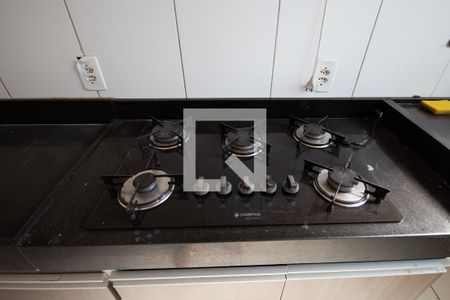 Apartamento para alugar com 50m², 2 quartos e 1 vagaDetalhe da cozinha