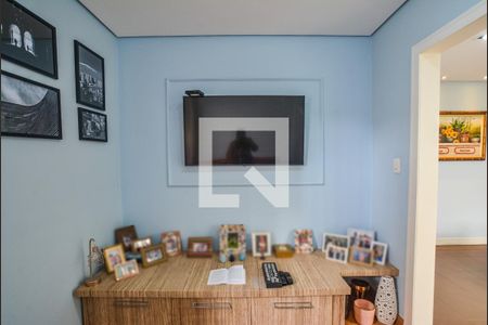 Sala de TV de apartamento para alugar com 3 quartos, 90m² em Vila Assunção, Santo André