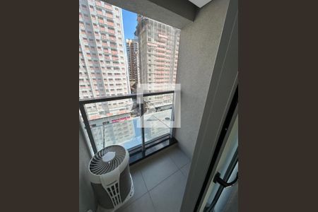 Varanda do Sala/Quarto de apartamento para alugar com 1 quarto, 31m² em Pompeia, São Paulo
