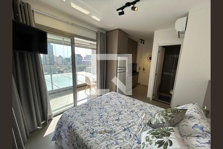 Sala/Quarto de apartamento para alugar com 1 quarto, 31m² em Pompeia, São Paulo