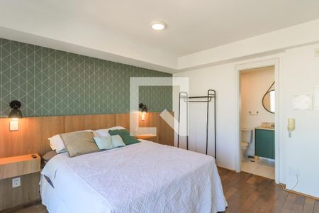 Sala/Quarto de kitnet/studio para alugar com 1 quarto, 30m² em Brooklin, São Paulo