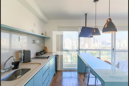 Studio para alugar com 30m², 1 quarto e 1 vagaCozinha